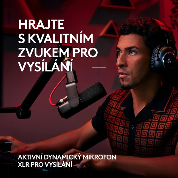 Logitech G Yeti Studio mikrofon černý - Mikrofony - Obrázek E9I4000O01