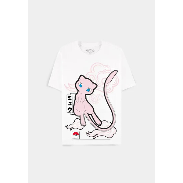 Dámské tričko Pokémon - Mew vel. L Bílá