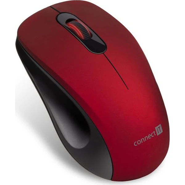CONNECT IT MUTE bezdrátová myš červená - Myši - Obrázek E9PN600301