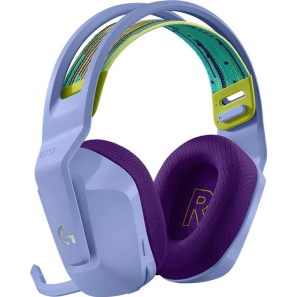Logitech G733 LIGHTSPEED bezdrátová herní sluchátka 7.1 šeřík - Sluchátka - Obrázek E9PO600301