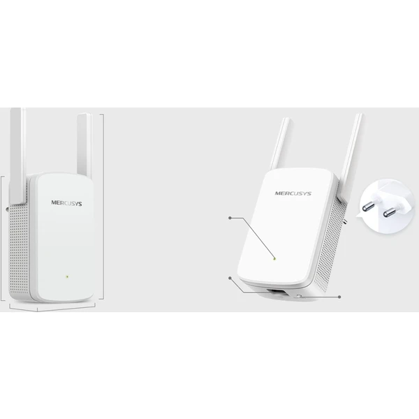 Mercusys ME30 Extender - Wi-Fi extendery - Obrázek E9R7300401