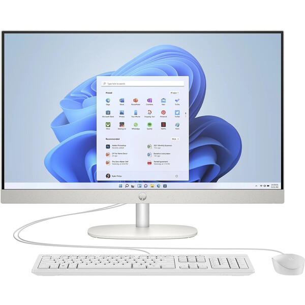 HP 24-cr0000nc AiO Bílá