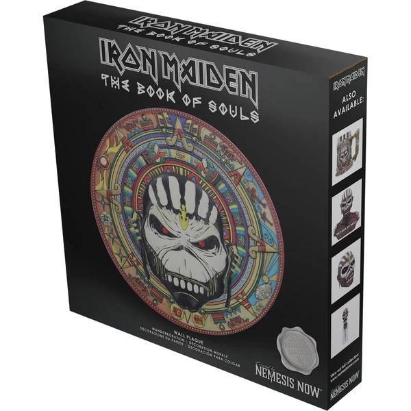 Nástěnná plaketa Nemesis Now Iron Maiden - Book of Souls 29 cm - Dekorace - Obrázek EA1H000N01