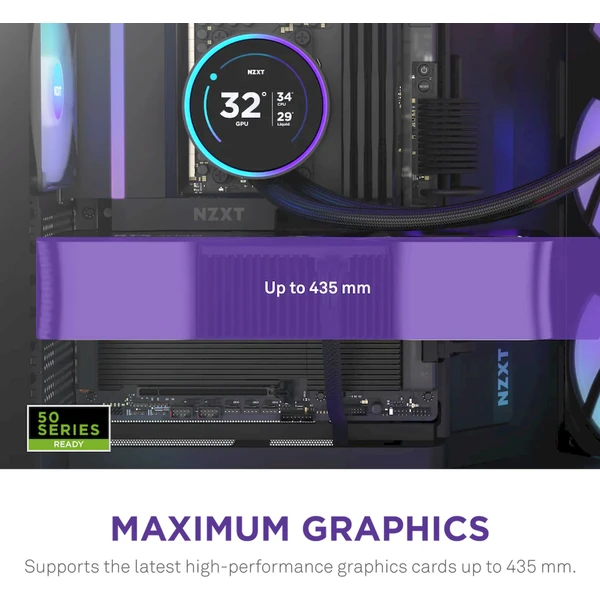 NZXT H9 Flow RGB černá - Počítačové skříně - Obrázek EA7K000K01