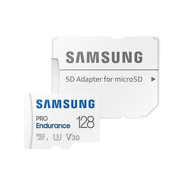 Samsung micro SDXC 128GB PRO Endurance + SD adaptér