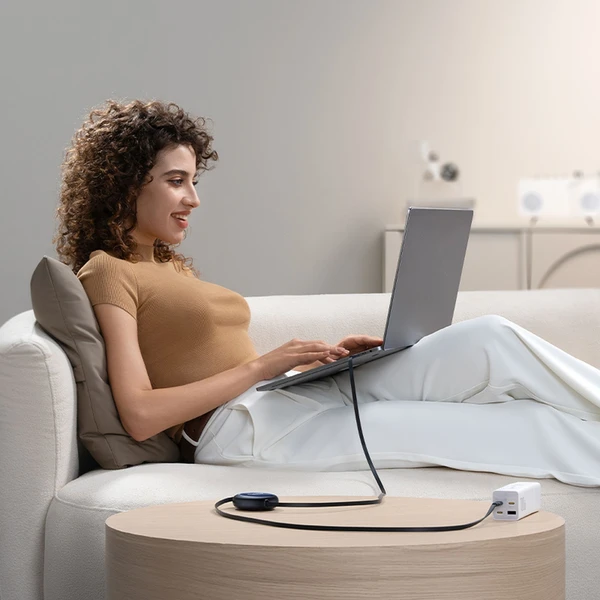 Baseus Nomos USB-C/USB-C napájecí kabel 100W 1,5m černý - Kabely a redukce - Obrázek EAGE000L01