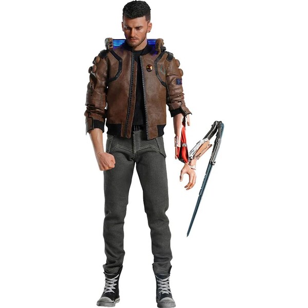 Akční figurka PureArts 1/6 Cyberpunk 2077 - V Male 29 cm
