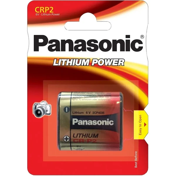 Panasonic CR-P2 lithiová Foto baterie (1ks) - Baterie - Obrázek EB43000701