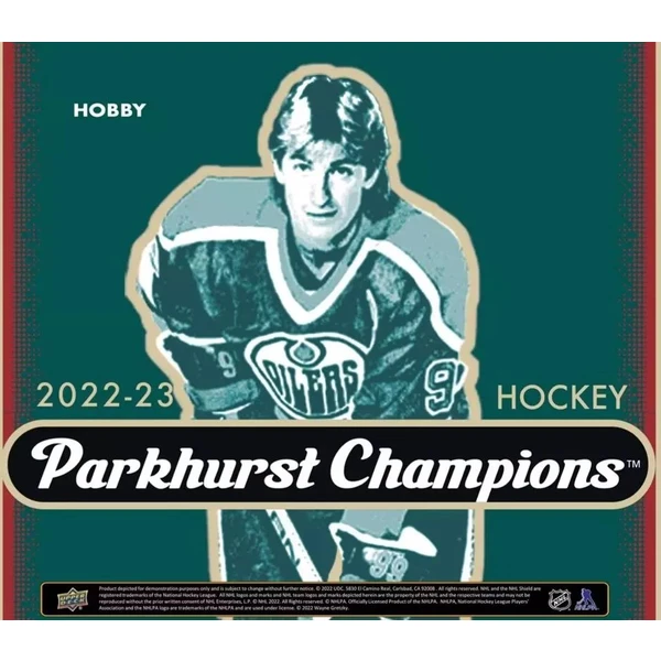 Hokejové karty Upper Deck Parkhurst Champions Hockey Hobby Box 2022-23 - Hokejové karty - Obrázek EB43000O01