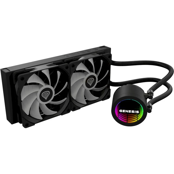 Genesis Hydria 240 ARGB černý - Chladiče - Obrázek EBGE000K01