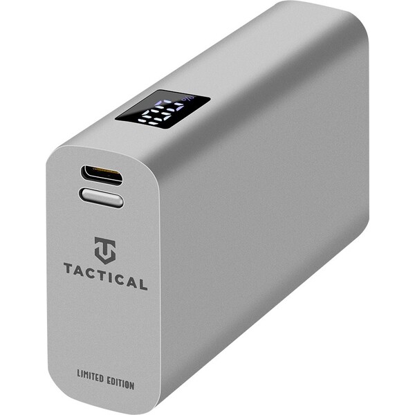 Tactical EDC Brick powerbanka 9600mAh stříbrná