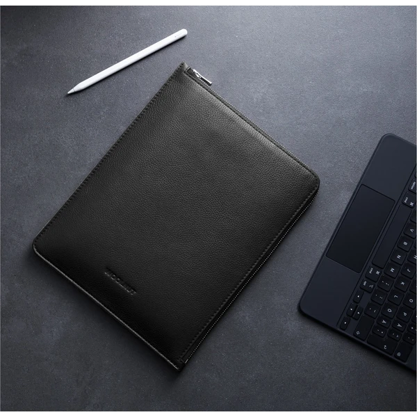 Woolnut Leather Folio kožené pouzdro iPad Pro 11"/iPad Air 11" černé - Pouzdra - Obrázek EBJR100501