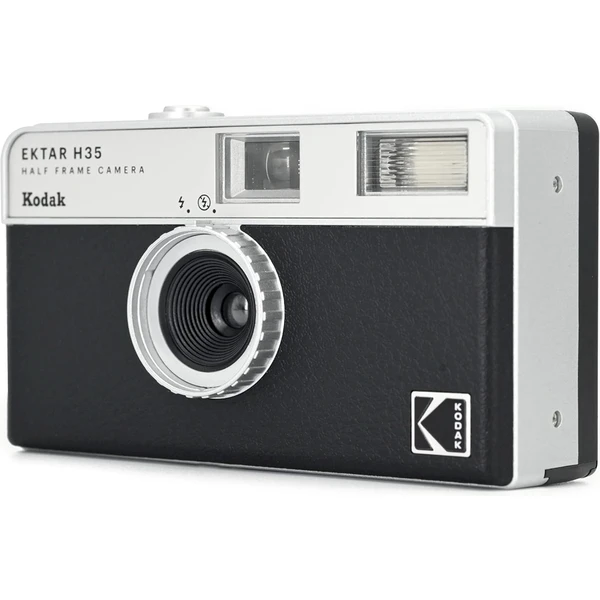 Kodak EKTAR H35 Half Frame fotoaparát černý - Fotoaparáty - Obrázek EBO0000L01