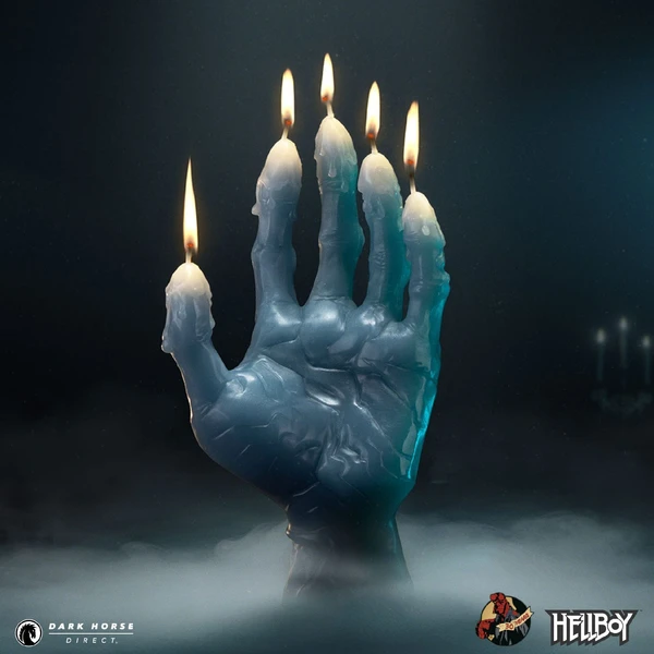 Svíčka Dark Horse Hellboy - Hand of Glory 23 cm - Sochy a sošky - Obrázek EC9E000L01