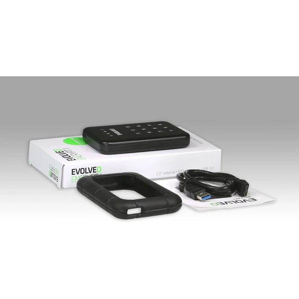 EVOLVEO 2.5" Encrypt 1 externí rámeček na HDD USB 3.0 - Externí boxy - Obrázek ECBJ000K01