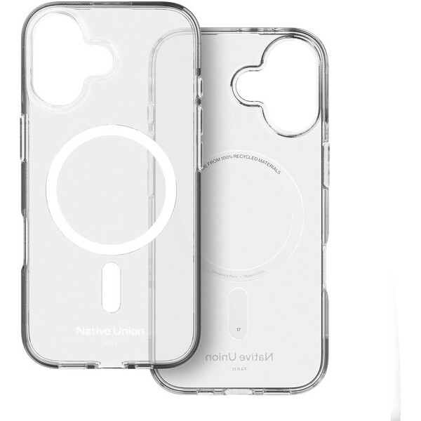 Native Union (RE)Clear MagSafe kryt z recyklovaného materiálu iPhone 17 transparent