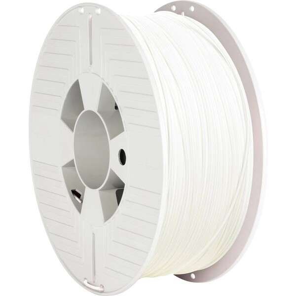 VERBATIM filament do 3D tiskárny PLA 1.75mm, 335m, 1kg bílý Bílá