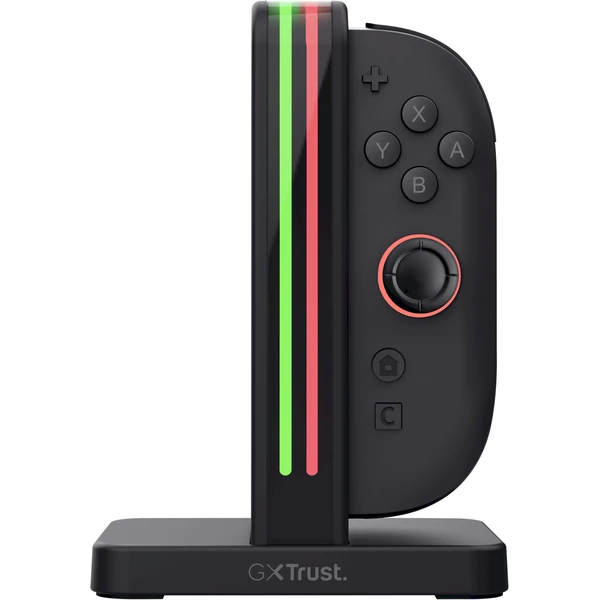 Trust GXT1256 4v1 nabíjecí stanice pro Joy-Con 2 černá - Nabíječky - Obrázek ECJK000K01