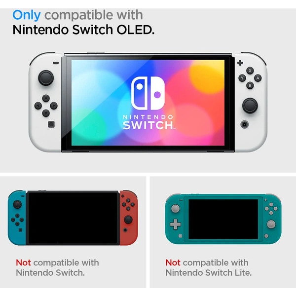 Spigen Thin Fit ochranný kryt pro Nintendo Switch OLED černý - Pouzdra - Obrázek ECK4G00101