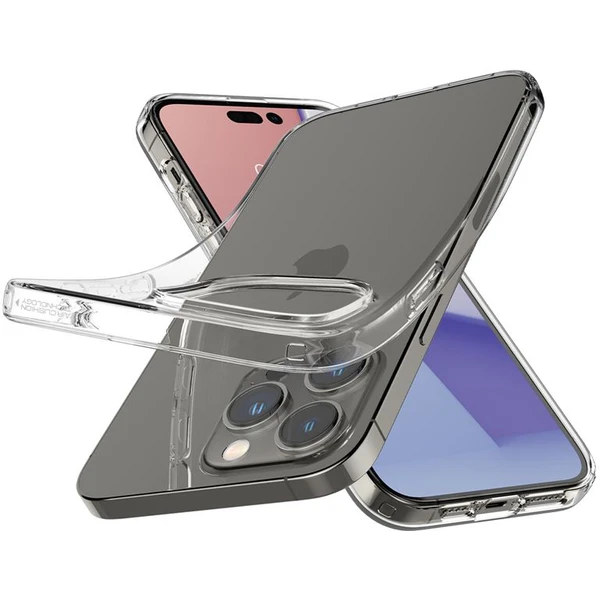 Spigen Liquid Crystal kryt iPhone 14 Pro čirý - Pouzdra - Obrázek ECZG300401
