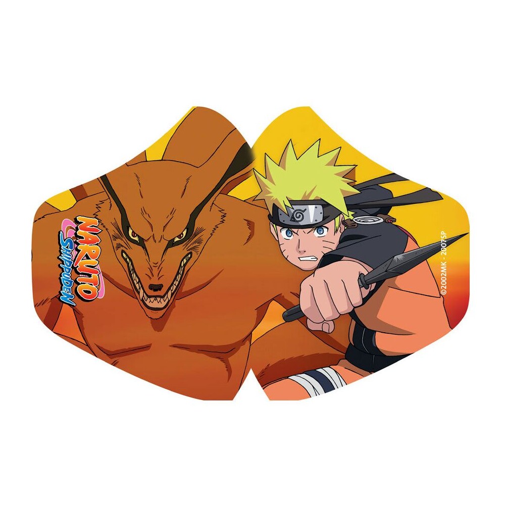 Rouška Naruto - Naruto & Kurama