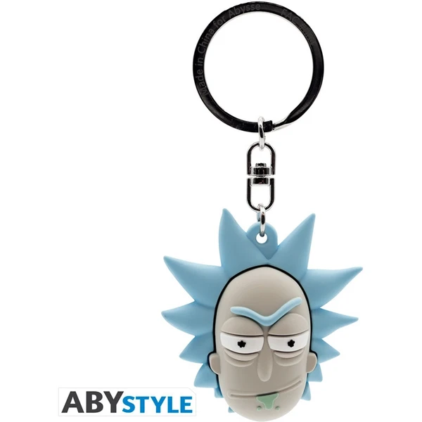3D Klíčenka Abysse Corp Rick & Morty - Rick Sanchez - Klíčenky - Obrázek EDXH000K01