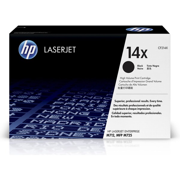 HP CF214X Černá