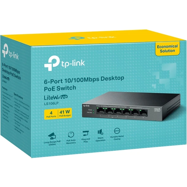 TP-Link LS106LP switch - Switche - Obrázek EE61000N01