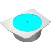 COUGAR Rotating Platform bílý - Komponenty