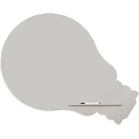 Rocada Skin Shape Idea 6460-7038 magnetická tabule achátová šedá RAL 7038 - Magnetické tabule