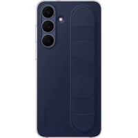 Samsung Standing Grip kryt s popruhem Galaxy S25 FE tmavě modrý - Pouzdra