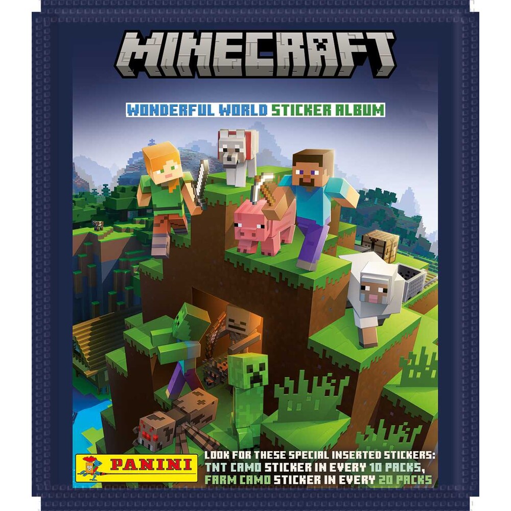 Panini Minecraft 2 - samolepky