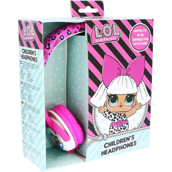 OTL drátová sluchátka dětská s motivem LOL Surprise! My Diva růžová - Sluchátka - Obrázek EGF2G00101