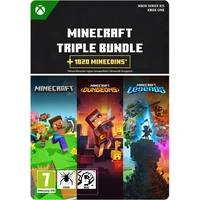 Minecraft Triple Bundle (Xbox Series/Xbox One) - Digitální hry pro Xbox Series