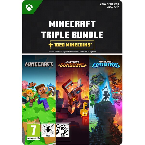 Minecraft Triple Bundle