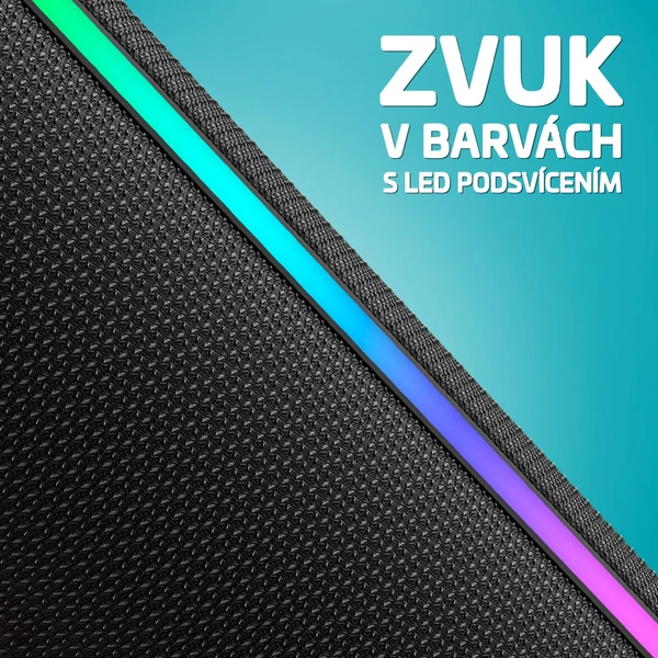 LAMAX LightNote1 bezdrátový reproduktor černý - Reproduktory - Obrázek EGSL000K01
