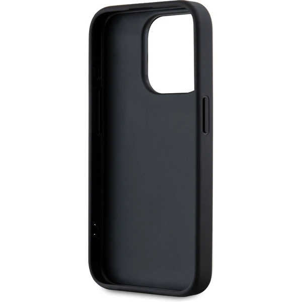 Karl Lagerfeld PU Saffiano Athleisure Stripe and Strap zadní kryt iPhone 15 Pro Max růžový - Pouzdra - Obrázek EHN5000J01