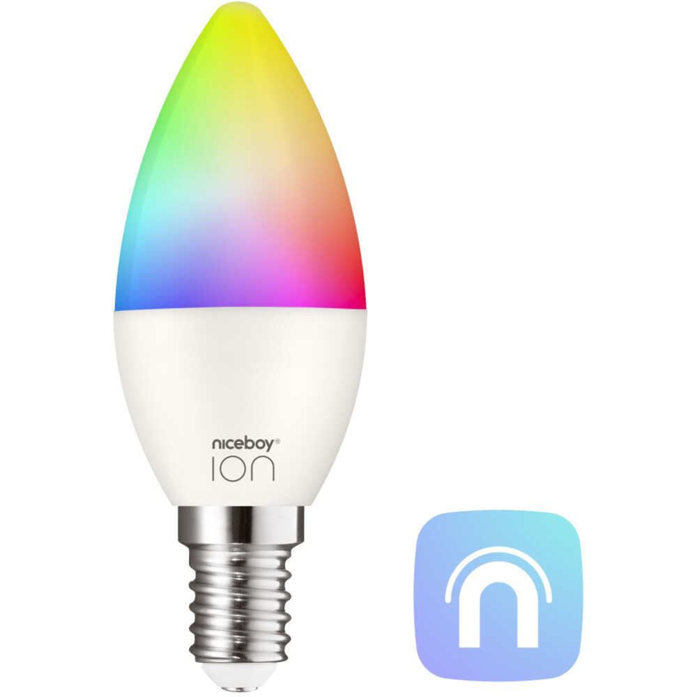 Niceboy chytrá žárovka ION SmartBulb RGB 5,5,W - E14