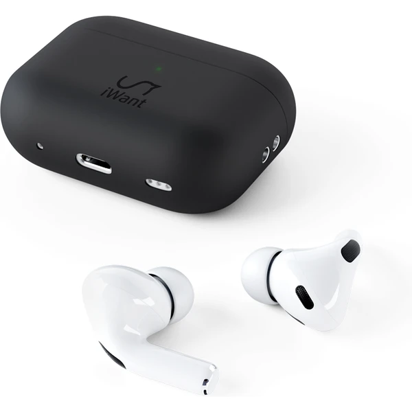 iWant Silicone ochranné pouzdro AirPods Pro 2 černé - Pouzdra - Obrázek EJE9700301