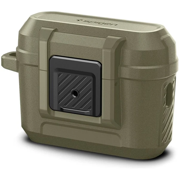 Spigen Lock Fit odolné pouzdro Apple AirPods Pro 2 gen. vintage khaki - Pouzdra - Obrázek EKK0000N01