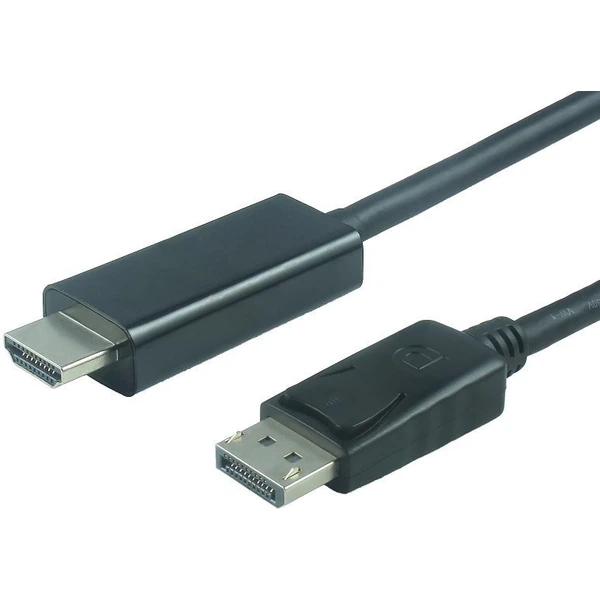 PremiumCord DisplayPort 1.1/HDMI kabel 5m černý - Kabely a redukce - Obrázek EKTU000501