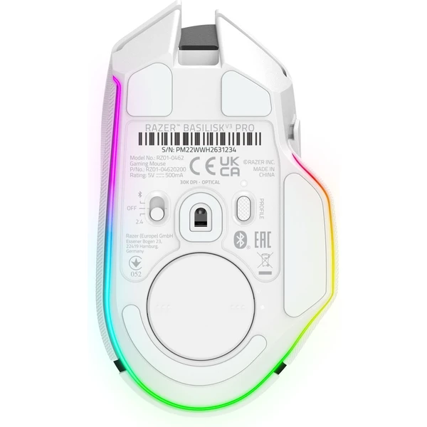 Razer Basilisk V3 Pro herní myš bílá - Myši - Obrázek EL4I100501