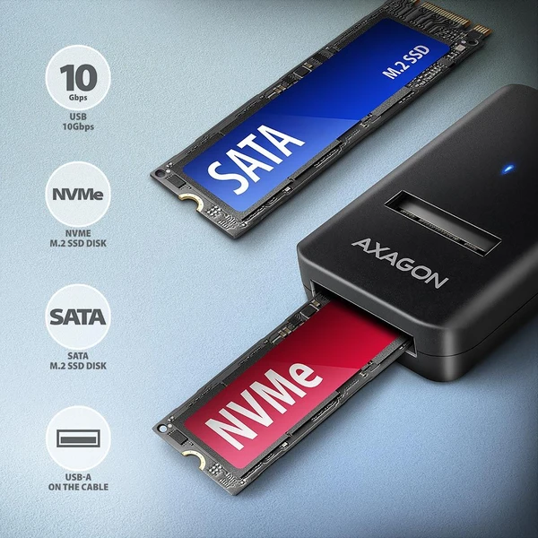 AXAGON ADM2-AM externí box - Externí boxy - Obrázek EL9M000K01