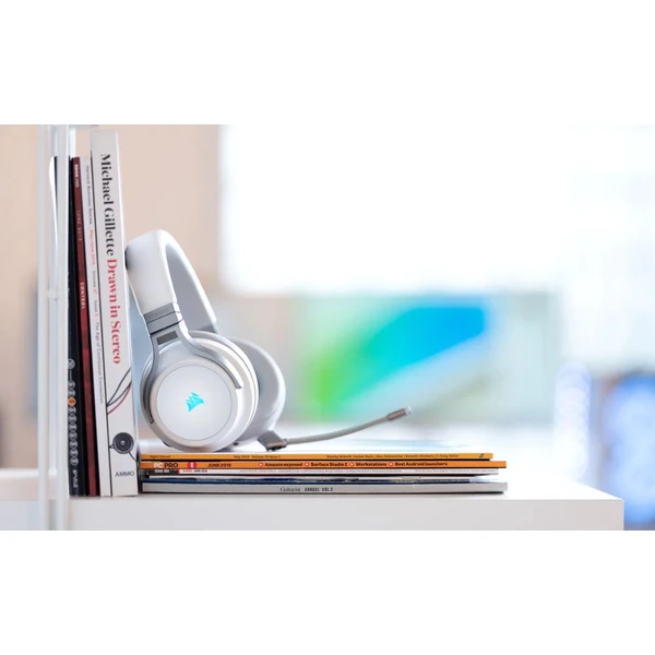 CORSAIR herní bezdrátový headset Virtuoso White - Sluchátka - Obrázek EM4E300401