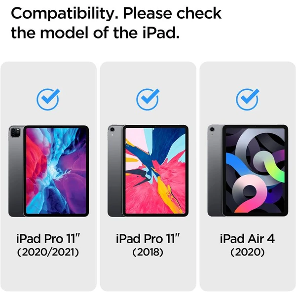 Spigen Smart Fold Plus pouzdro iPad Air 10.9" (22/20)/iPad Pro 11" (22/21)/iPad Air 11" (25/26) - Pouzdra - Obrázek EM75000J01