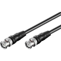 PremiumCord BNC/BNC kabel 1m černý - Kabely a redukce