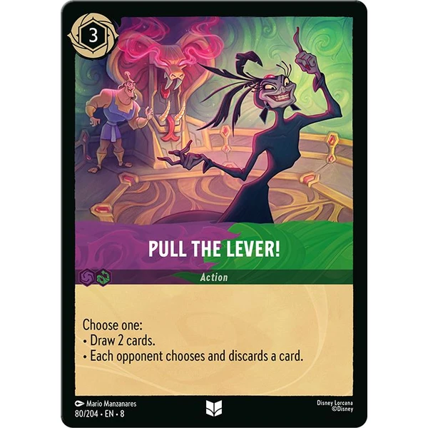 Disney Lorcana: Reign of Jafar - Starter Deck Amber & Amethyst (Tiana & Bruno) - Disney Lorcana TCG - Obrázek EN1H000L01
