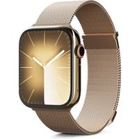 Epico Watch Strap milánský tah 42/44/45/49mm zlatý - Řemínky