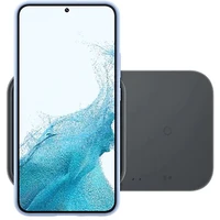 Samsung DUO bezdrátová nabíjecí podložka s adaptérem 15W (EP-P5400TBE) černá - Nabíječky