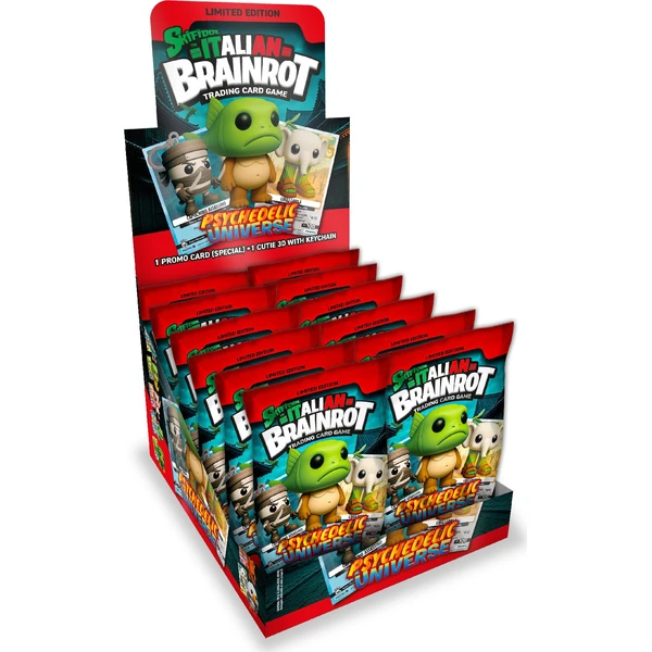Italian Brainrot TCG Blind Box 3D klíčenka + Promo karta - Klíčenky - Obrázek EO6L000K01
